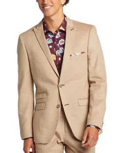 Paisley & Gray Slim Fit Suit Separates Coat, Tan
