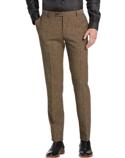 Paisley & Gray Slim Fit Suit Separates Pants, Caramel Donegal
