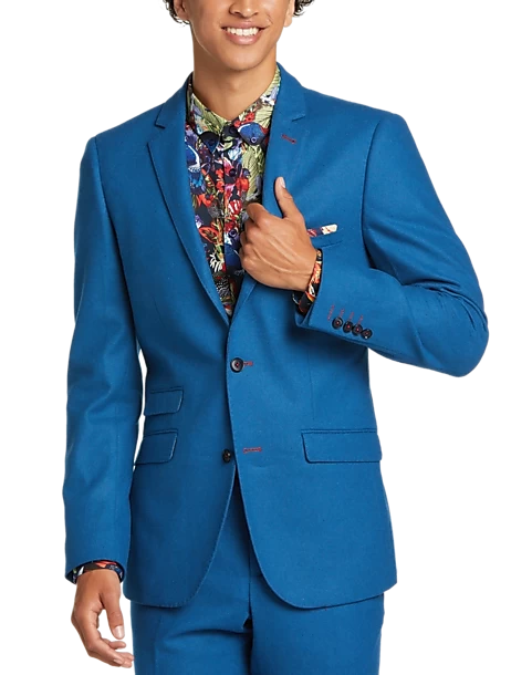 Paisley & Gray Slim Fit Suit Separates Coat, Cobalt Blue