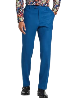Paisley & Gray Slim Fit Suit Separates Pants, Cobalt Blue