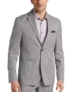Michael Kors Modern Fit Suit Separates, Light Gray