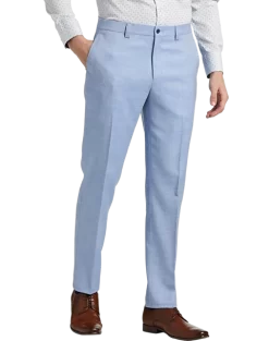 Michael Kors Modern Fit Suit Separates Pants, Light Blue