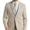 Michael Kors Modern Fit Suit Separates, Tan