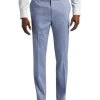 Calvin Klein Slim Fit Suit Separates Linen-Blend Pants, Light Blue