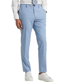 Egara Skinny Fit Suit Separates Pants, Sky Blue