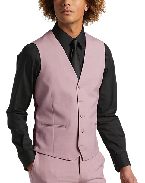 Egara Skinny Fit Suit Separates Vest, Tan