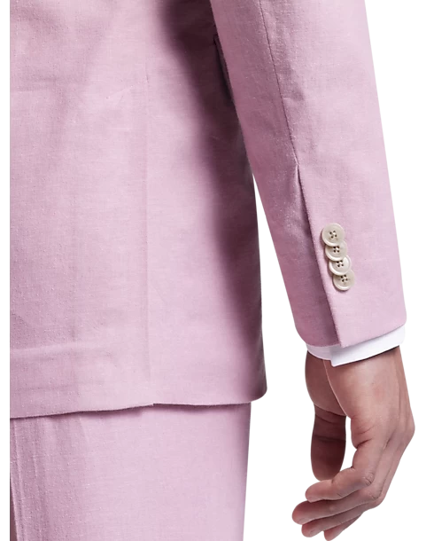 JOE Joseph Abboud Slim Fit Linen Blend Suit Separates Coat, Teal - Image 2