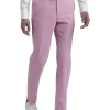 JOE Joseph Abboud Slim Fit Linen Blend Suit Separates Pants, Raspberry