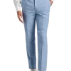 JOE Joseph Abboud Slim Fit Linen Blend Suit Separates Pants, Dusty Blue