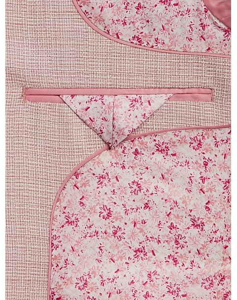 Egara Skinny Fit Suit Separates Coat, Rose Tic - Image 3