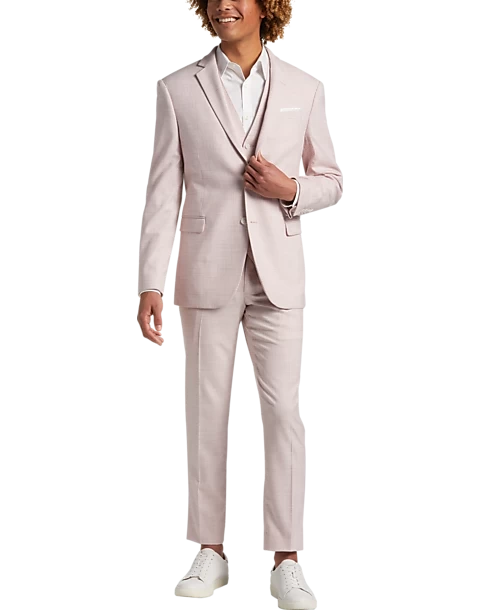 Egara Skinny Fit Suit Separates Coat, Rose Tic - Image 5