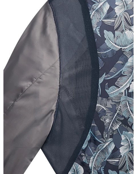 Egara Skinny Fit Suit Separates Coat, Orange & Gray Windowpane - Image 4