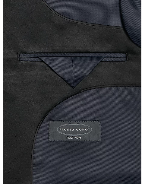 Pronto Uomo Modern Fit Notch Lapel Tuxedo Separates, Navy - Image 3