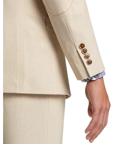 Paisley & Gray Slim Fit Suit Separates, Silky Beige - Image 3