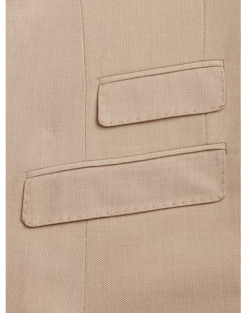 Paisley & Gray Slim Fit Suit Separates, Silky Beige - Image 5