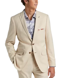 Paisley & Gray Slim Fit Suit Separates, Silky Beige