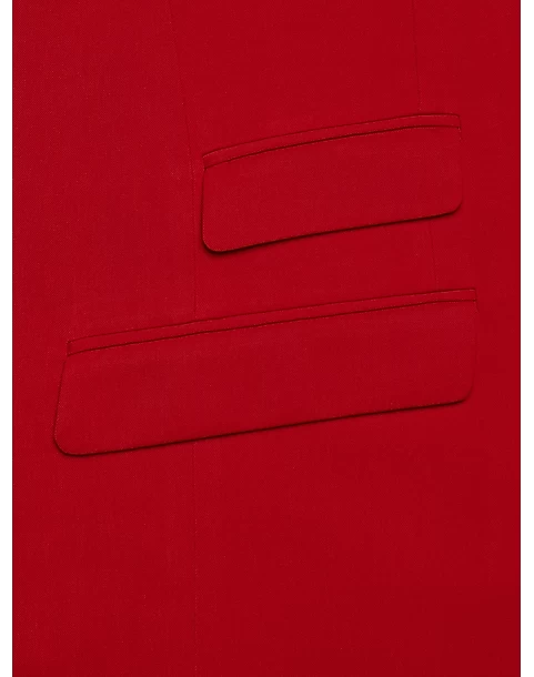 Paisley & Gray Slim Fit Suit Separates Coat, Hot Rod Red - Image 5