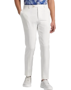 Paisley & Gray Slim Fit Suit Separates Pants, White