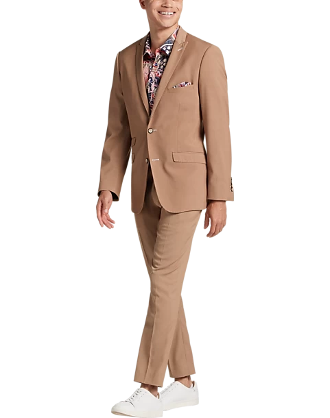 Paisley & Gray Slim Fit Suit Separates Coat, Nutmeg - Image 2