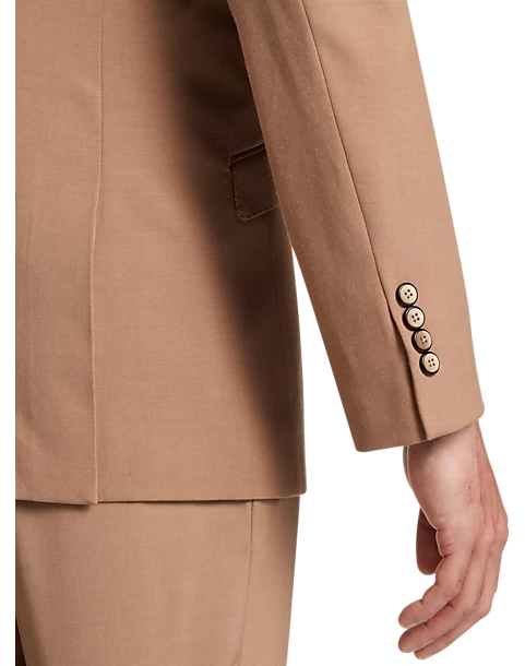 Paisley & Gray Slim Fit Suit Separates Coat, Nutmeg - Image 3