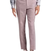 Paisley & Gray Slim Fit Suit Separates Pants, Cranberry Windowpane