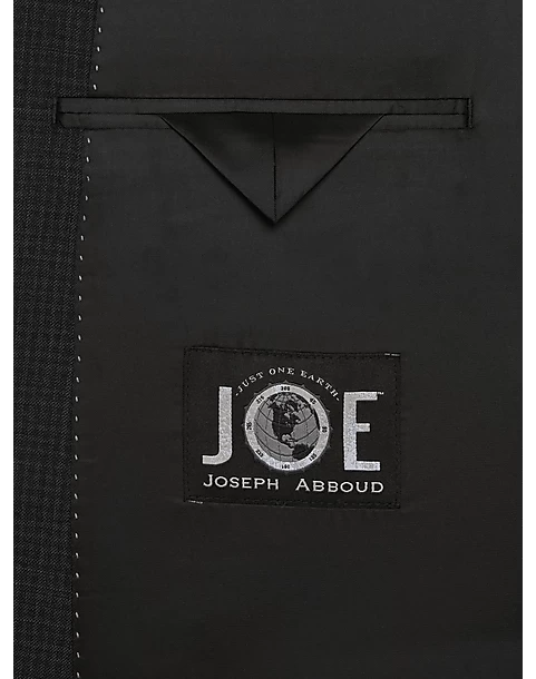 JOE Joseph Abboud Slim Fit Suit Separates Coat, Charcoal Check - Image 3