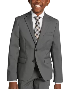 Michael Strahan Boys Suit Separates Jacket, Gray