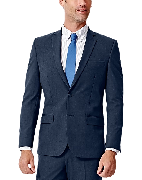 Haggar 4-Way Stretch Slim Fit Suit Separates, Navy