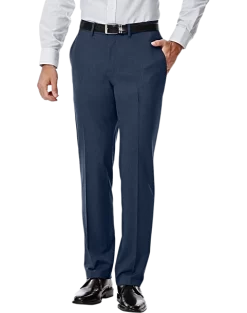 Haggar 4-Way Stretch Slim Fit Suit Separates Pants, Navy