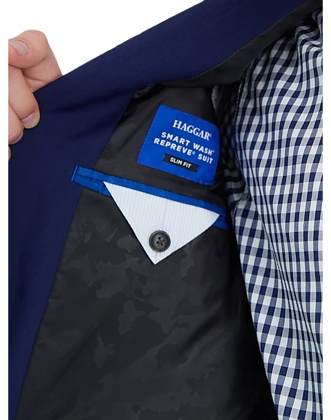 Haggar Smart Wash™ Slim Fit Suit Separates Coat, Charcoal Gray - Image 3
