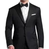 Joseph Abboud Black Label Modern Fit Suit Separates Tuxedo Coat, Black