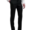 Joseph Abboud Black Label Modern Fit Suit Separates Tuxedo Pants, Black