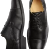 Belvedere Duke Cap Toe Shoes, Black