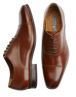 Florsheim Francisco Cap Toe Oxfords, Black