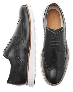 Cole Haan Original Grand Wingtip Oxfords, Black
