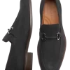 Johnston & Murphy Everett Suede Loafers, Black