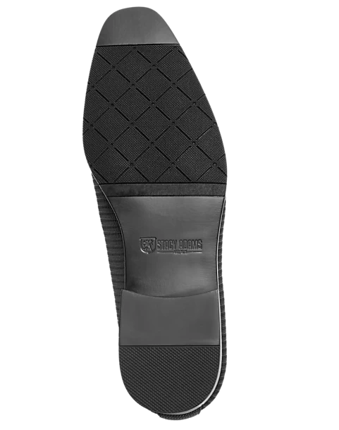 Stacy Adams Tazewell Tasseled Formal Loafers, Black - Image 2