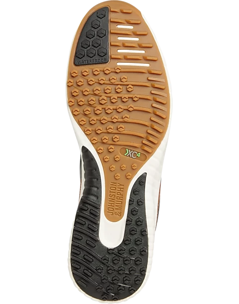 Johnston & Murphy H-1 Luxe Hybrid Golf Sneakers, White - Image 2