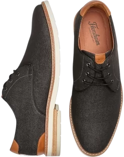 Florsheim Capitol Plain Toe Canvas Oxfords, Sand