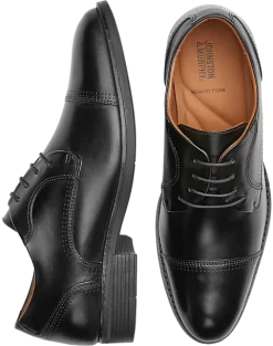 Johnston & Murphy Hawthorn Cap Toe Lace Up Oxfords, Tan