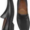 Johnston & Murphy Hawkins Venetian Slip-On Loafers, Black