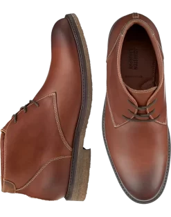 Johnston & Murphy Copeland Lace-Up Chukka Boots, Brown