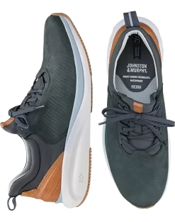 Johnston & Murphy Luxe Hybrid Lace-Up Sneakers, Black