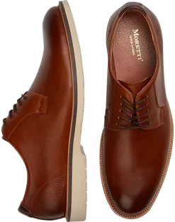 Moretti Plymouth Plain Toe Oxfords, Tan