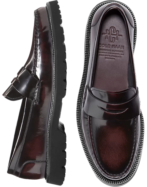 Cole Haan American Classics Penny Loafers, Burgundy