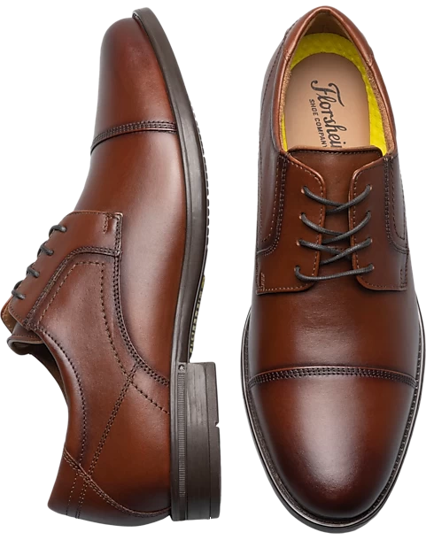 Florsheim Midtown Cap Toe Oxfords, Black