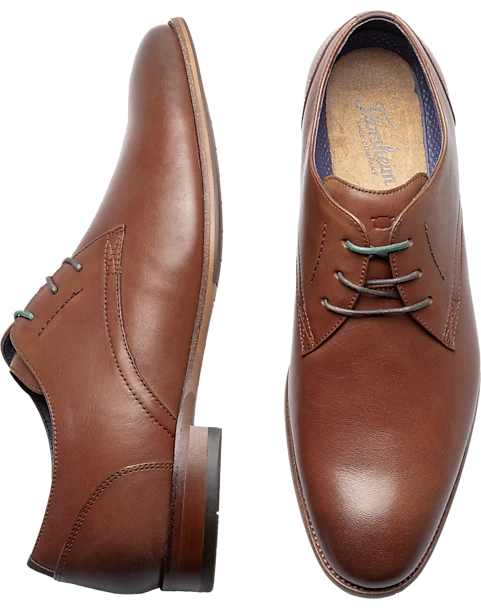 Florsheim Flex Plain Toe Oxfords, Cognac