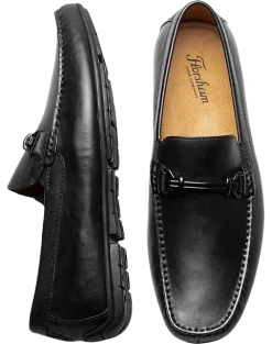 Florsheim Talladega Moc Toe Bit Driver, Black