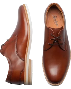 Florsheim Highland Plain Toe Lace-Up Oxfords, Cognac