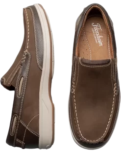 Florsheim Lakeside Moc Toe Slip On Shoes, Brown